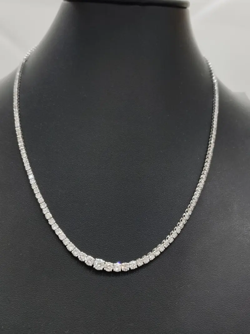 عقد الماس سلتير مدرج